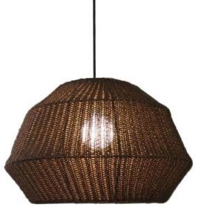 Quality PS Wool Knitting Pendant Lampshade Metal Frame For Bars And Rooms wholesale