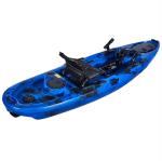 3.16m 1 Paddler Pedal Power Motor Fishing Kayak Outdoor Fishing Boat Plastic