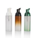 Empty Odorless Travel Foam Pump Bottle Skincare Facial Cleanser Packaging 100ml