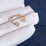 High-End High Quality Fine Jewelry Pure 18k Gold Jewelry Piaget Possession Open