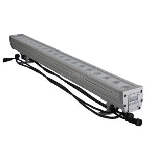 Quality IP65 Outdoor 18X3W RGB Tri-color Landscape Led Wall Washer Bar DMX Stage Lights wholesale
