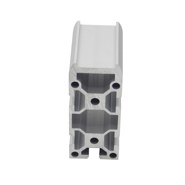 Square 6MM Slot Aluminium Profile For Solar Panel Mounting