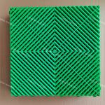 Heavy Duty Polypropylene Garage Flooring Ribbed Garage Floor Tiles