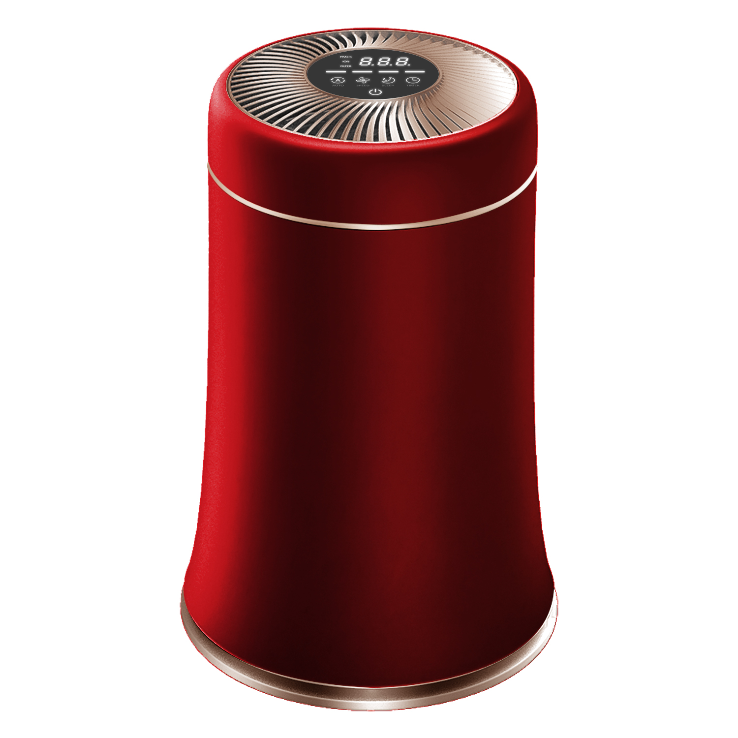 HEPA 13 Desktop Air Purifier 200 Sq Ft 100-240V 24W ABS Materials