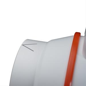China Two Speed Ventilation Centrifugal Inline Duct Fans Mixed Flow Silent Weatherproof on sale