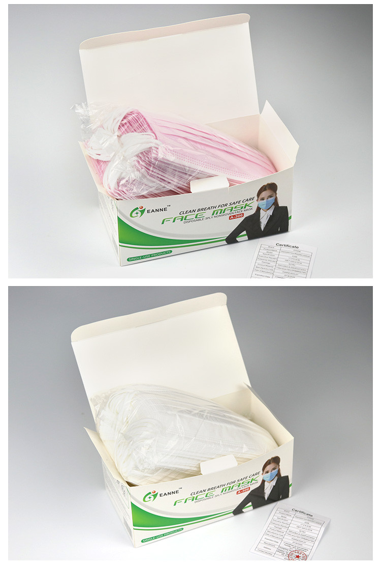 Individually Packaged Disposable Anti Dust Masks For Adults