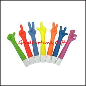 Quality promotion gift Gesture Ballpoint Pen With Caps wholesale