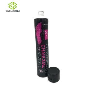 Quality 100 ML Toothpaste Packaging Tube , Laminated Flip Cap Plastic Squeeze Tubes wholesale