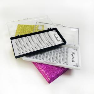 Quality Ultra Soft Russian 3d Lashes , 0 . 05 / 0 . 07 / 0 . 10mm Fluffy Volume Lashes wholesale