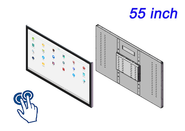 55-Inch Android Embedded Touch Screen for Public Transportation Displays, Immersive Retail Experiences, Corporate Interfaces, and Exhibition Panels