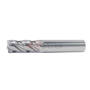 Quality Tungsten Solid Carbide Flat End Mill Cutter 4 Flutes Imperial Milling HRC50 wholesale