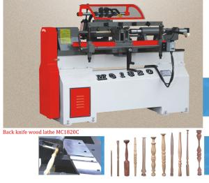 Quality semi automatic back knife wood lathe machine process chair leg wholesale