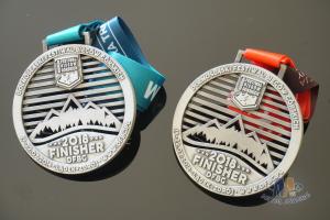 Quality Smooth Back Finisher Metal Award Medals For Holiday Souvenir Decoration wholesale