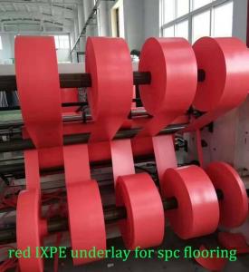 Quality IXPE Polyethylene Foam Sound Proof Vinyl Plank Floor Underlayment 66kg/M3 wholesale