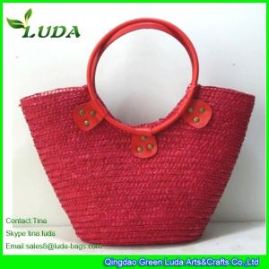 Quality LUDA Wheat Straw Woven Straw Beach Bags wholesale