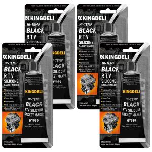 Quality Black Weatherproof Gasket Maker Silicone Sealant For Water Pumps wholesale
