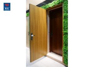 Quality Cheap European Standard Wooden Doors Interior Modern Fire Rated 60 Minutes Fireproof Door wholesale