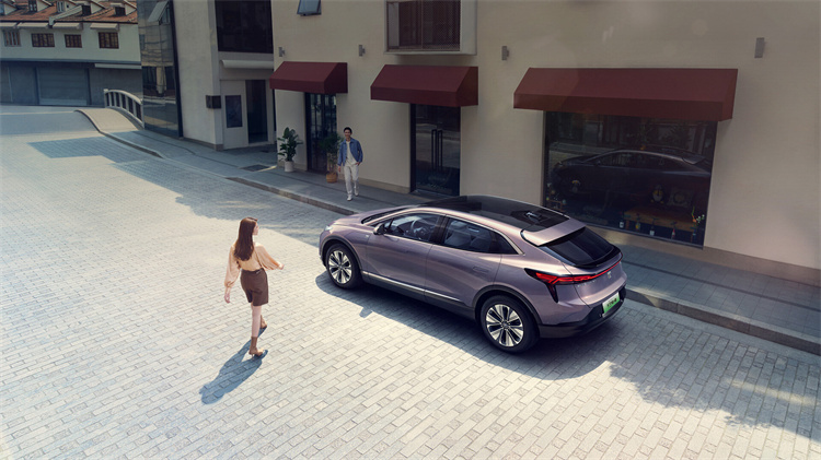 Fuel Pure Electric SUV 2023 E4 New Energy 5 Door 5 Seats Electronic Cars For Adults