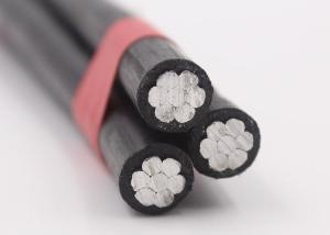 China LV Three Core Cross Linked Polyethylene Wire PVC Sheath Direct Burial on sale