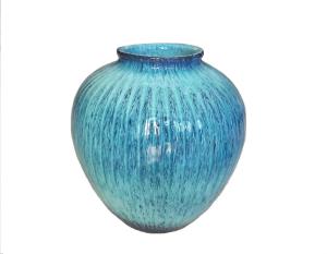 Quality 27cmx28cm Glazed Large Indoor Ceramic Plant Pots wholesale