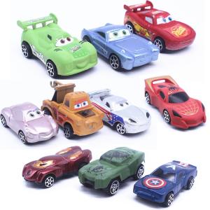 Quality Custom manufacturer Cartoon Pixar Cars Racing Series Jackson Storm Cruz Smokey 1:43 Diecast Metal Alloy Vehicle Toys Boy Kid Gif wholesale