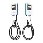 7KW/32A Blue And White Wall-Mounted / Post-Type Single-Gun Electric Vehicle