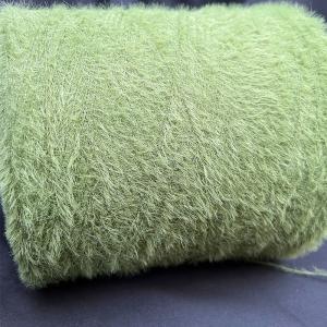 Quality 1.3cm Nm13 Feather Yarn Nylon Thread Wool For Knitting Socks , Sweaters , Gloves wholesale