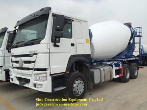 Quality 12m3 Mobile Cement Mixer Trucks Sinotruk Howo 6x4 With Left / Right Hand Drive wholesale