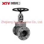 ANSI 150lb/300lb Stainless Steel CF8m / CF8 Rising Stem Flanged Gas Valve for