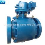 6" 300LB Trunnion Mounted Ball Valve Electric ASME B16.34 Ball Valve