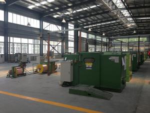Quality FUCHUAN High Speed Apple Green Copper Wire Bunching Machine , Cable Machinery wholesale