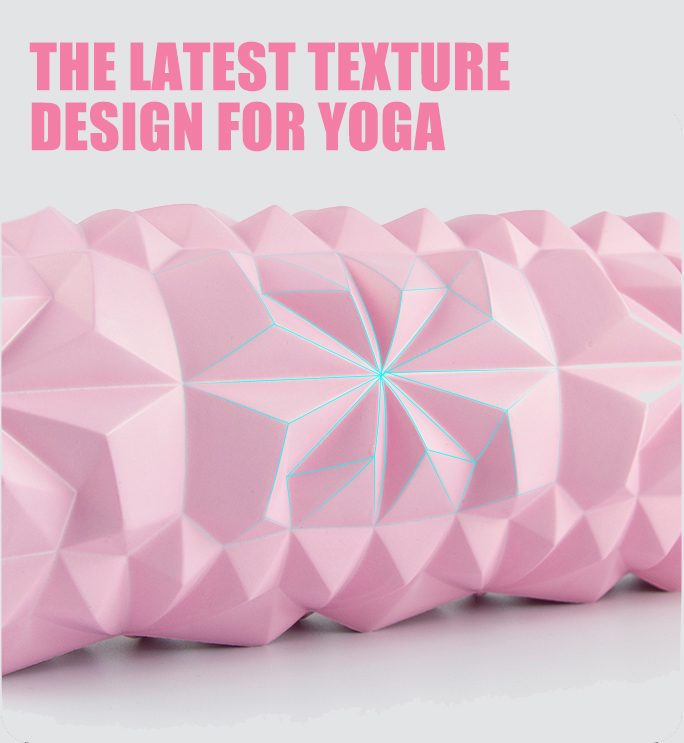 33*14cm Hollow Trigger Point Foam Roller Eva Eco Yoga Exercise