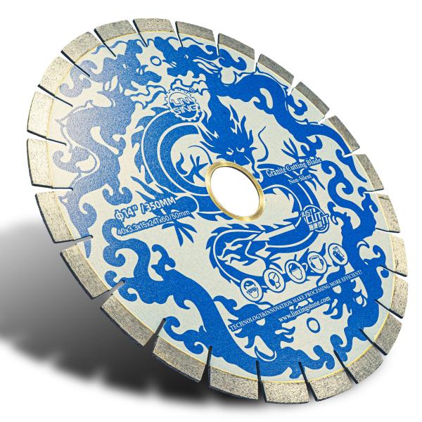 D350mm Nitride Finishing Diamond Saw Blade for Stone Cut Tool in Granite Slab