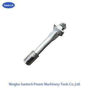 China Transmission Tower Erection Carbon Steel Lead Head Spindle For Pin Type Insulator on sale