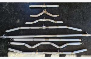 Quality 200kgs Alloy Pull Handlebars Gym Equipment Parts wholesale