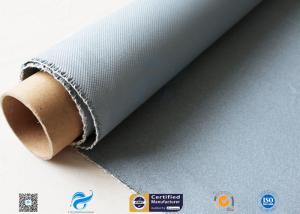 Quality Grey Silicone Coated Fiberglass Fabric 47OZ 1.3MM Electrical Insulating wholesale