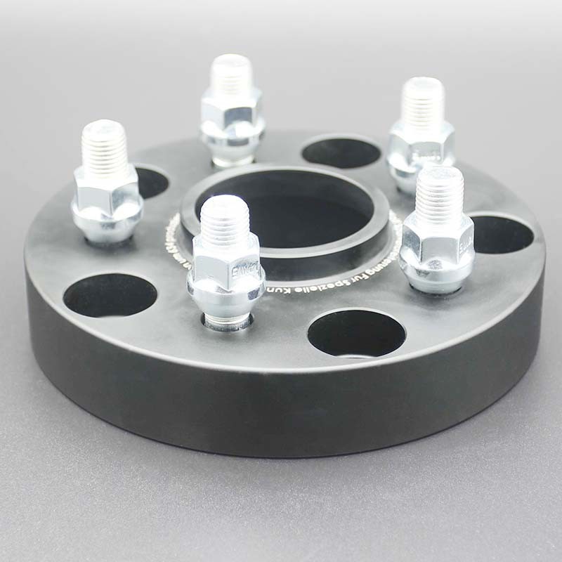 Forged Hubcentric Wheel Adapters Anodized Black 40MM Bolt Pattern 5x130/84.1 To 5x112/66.6