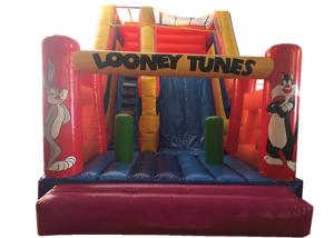 Quality PVC Rabbit Simple Inflatable Dry Slide Looney Tunes Waterproof EN14960 SGS CE wholesale