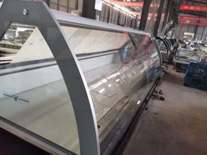 Quality Glass Top Refrigerated Meat Display Case With Danfoss Expansion Valve wholesale