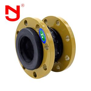 Quality DN1200 Rubber Expansion Joint Flanged Connection DIN Flange Type wholesale