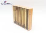 Transparent PET Cover For Hard Paper Box Clear Plastic Box Packaging 14.7X14