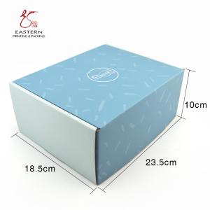 Quality 10cm Height 23.5cm Length Corrugated Cardboard Box For Mailer wholesale