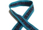 Women Jacquard Nylon Elastic Webbing 3.8cm Width For Bags , Garment