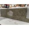 Buy cheap New Venetian Gold Granite Prefab Stone Countertops Waterproof Type from wholesalers