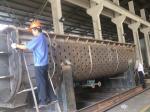 hollow paddle dryer in SUS304, carbon steam ,with steam ,hot water,conduct oil