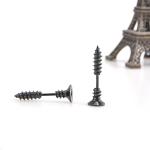 Punk Style Stainless Steel 5 Colors Stud Earrings Men's Punk Ear Jewelry Rock