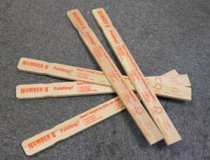 Quality paint paddle/Birch Wood Wooden Paint Paddles wholesale