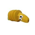 Yellow Indestructiblemultipet Latex Dog Toy Zoomable Banana