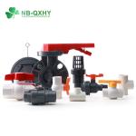 2 Pieces Water True Union Ball Valve ABS Handle and Octagonal Shape for Water