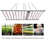 Aluminum UV IR LED Grow Light 1600W 2 Channel 2400*1100mm Size 1600 Watt LED